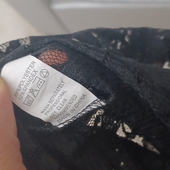 Black Lace Dress - Picture 5 of 5